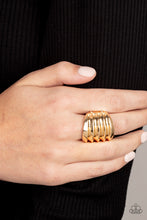 Load image into Gallery viewer, Hit Em Where It Hurts - Gold Ring