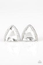 Load image into Gallery viewer, Exalted Elegance - White Post Earrings