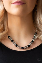 Load image into Gallery viewer, Metro Majestic - Black Necklace