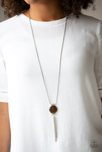 Load image into Gallery viewer, Happy As Can BEAM - Brown Necklace