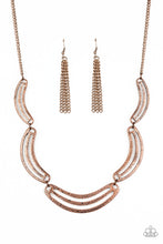 Load image into Gallery viewer, Palm Springs Pharaoh - Copper Necklace