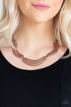 Load image into Gallery viewer, Palm Springs Pharaoh - Copper Necklace