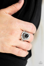 Load image into Gallery viewer, Poppy Pep - Black Ring