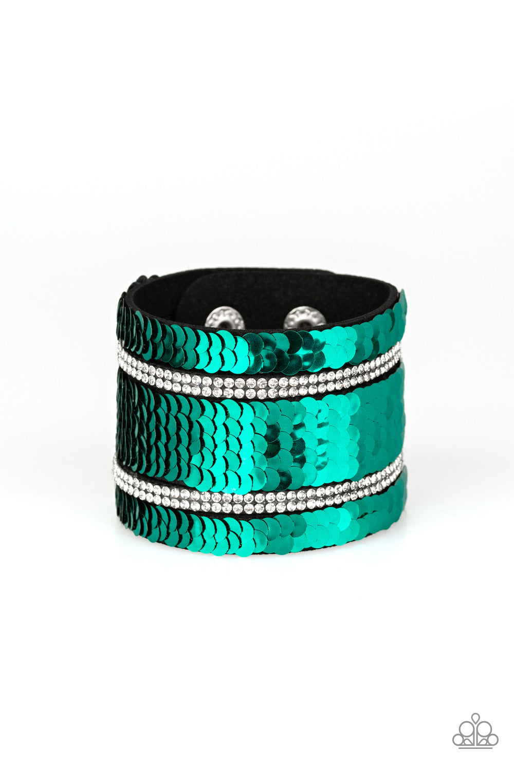 MERMAID Service - Green Snap Bracelet