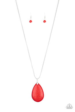 Sedona Sandstone - Red Necklace