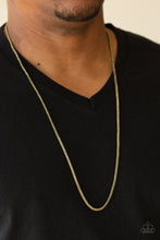 Load image into Gallery viewer, Underground - Brass Necklace