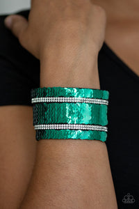 MERMAID Service - Green Snap Bracelet