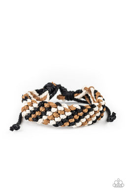 WEAVE No Trace - Black Sliding Knot Bracelet