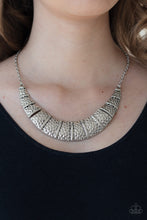 Load image into Gallery viewer, Metallic Mechanics - Silver Necklace