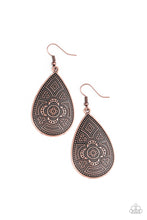 Load image into Gallery viewer, Tribal Takeover - Copper Earrings