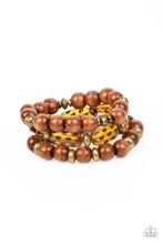 Load image into Gallery viewer, WILD-Mannered - Brass Stretchy Bracelets