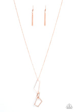 Load image into Gallery viewer, Shapely Silhouettes - Copper Necklace