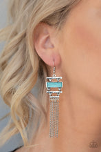 Load image into Gallery viewer, Stone Dwellings - Blue Earrings