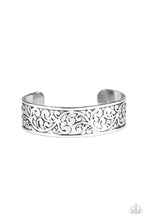 Load image into Gallery viewer, Read The VINE Print - Silver Cuff Bracelet