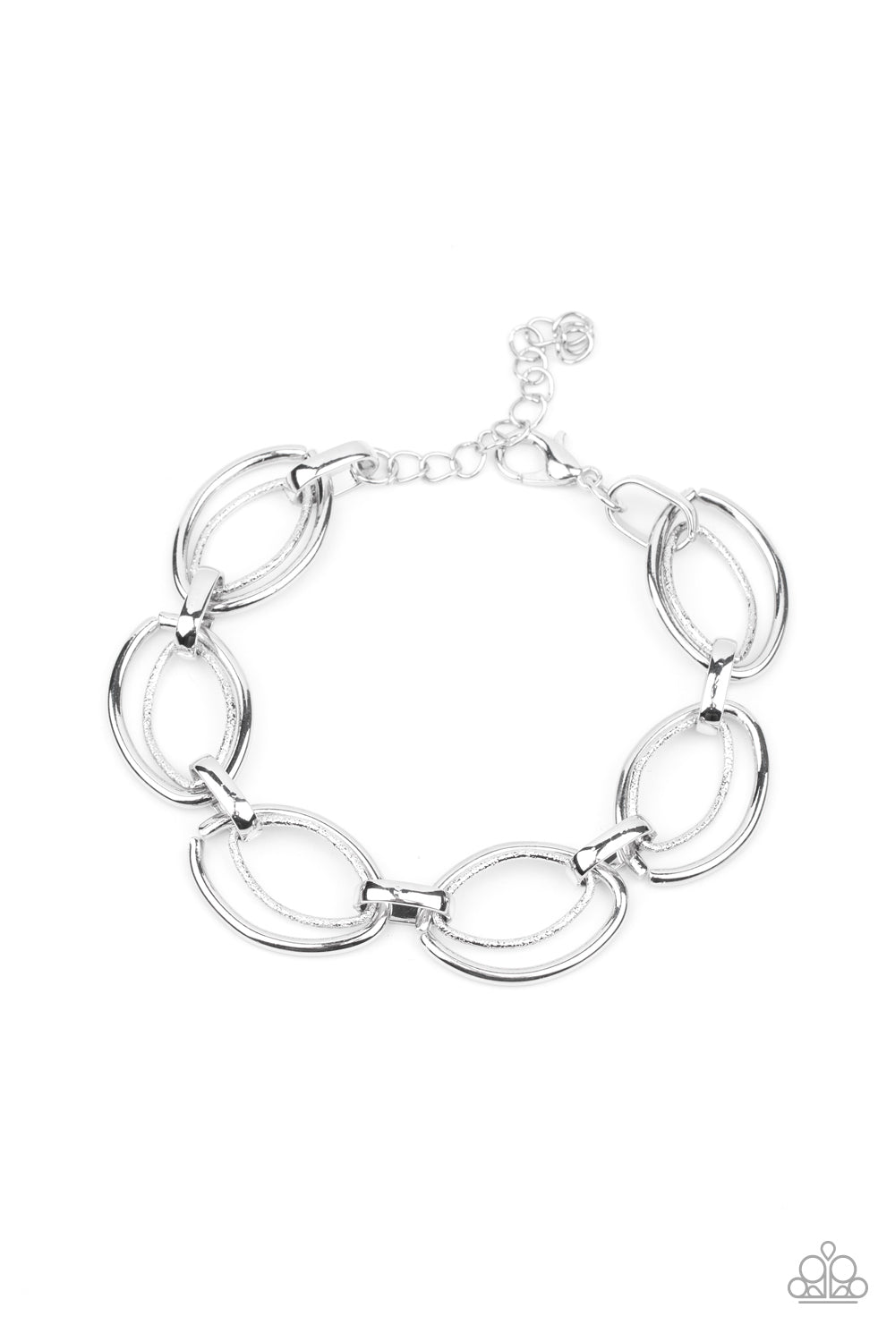 Simplistic Shimmer - Silver Bracelet