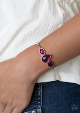 Load image into Gallery viewer, Boho Beach Babe - Purple Cuff Bracelet