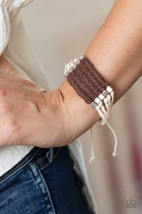 Beachology - Brown Sliding Knot Bracelet