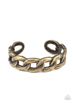 Living Off The GRIT - Brass Cuff Bracelet