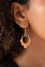 Load image into Gallery viewer, Its Rude to STEER - Orange Earrings