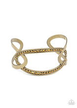 Load image into Gallery viewer, Never A Dull Moment - Brass Cuff Bracelet