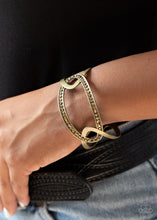 Load image into Gallery viewer, Never A Dull Moment - Brass Cuff Bracelet