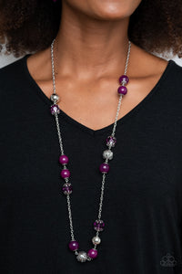 Fruity Fashion - Purple Necklace