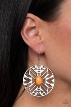 Load image into Gallery viewer, Southwest Walkabout - Orange Earrings