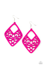 Load image into Gallery viewer, VINE For The Taking - Pink Earrings