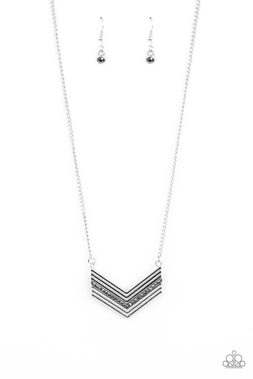 Armed and FABULOUS - Silver Necklace