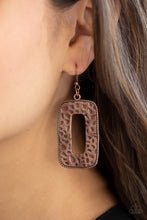 Load image into Gallery viewer, Primal Elements - Copper Earrings