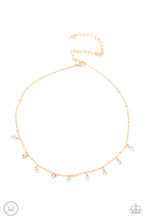 Load image into Gallery viewer, Dainty Diva - Gold Choker Necklace