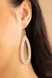 Glamorously Glowing - Gold Earrings