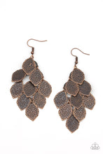 Load image into Gallery viewer, Loud and Leafy - Copper Earrings