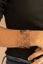 Load image into Gallery viewer, Groovy Sensations - Copper Cuff Bracelet