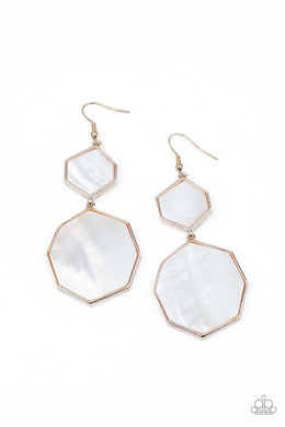 Vacation Glow - Rose Gold Earrings