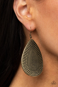 Artisan Adornment - Brass Earrings