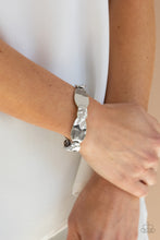 Load image into Gallery viewer, Absolutely Applique - Silver Stretchy Bracelet