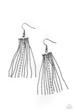 Load image into Gallery viewer, Another Day, Another DRAMA - Black Gunmetal Earrings