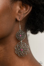 Load image into Gallery viewer, Mandala Mecca - Pink Earrings