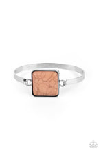 Load image into Gallery viewer, Turning a CORNERSTONE - Brown Hinged Bracelet