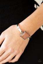 Load image into Gallery viewer, Turning a CORNERSTONE - Brown Hinged Bracelet