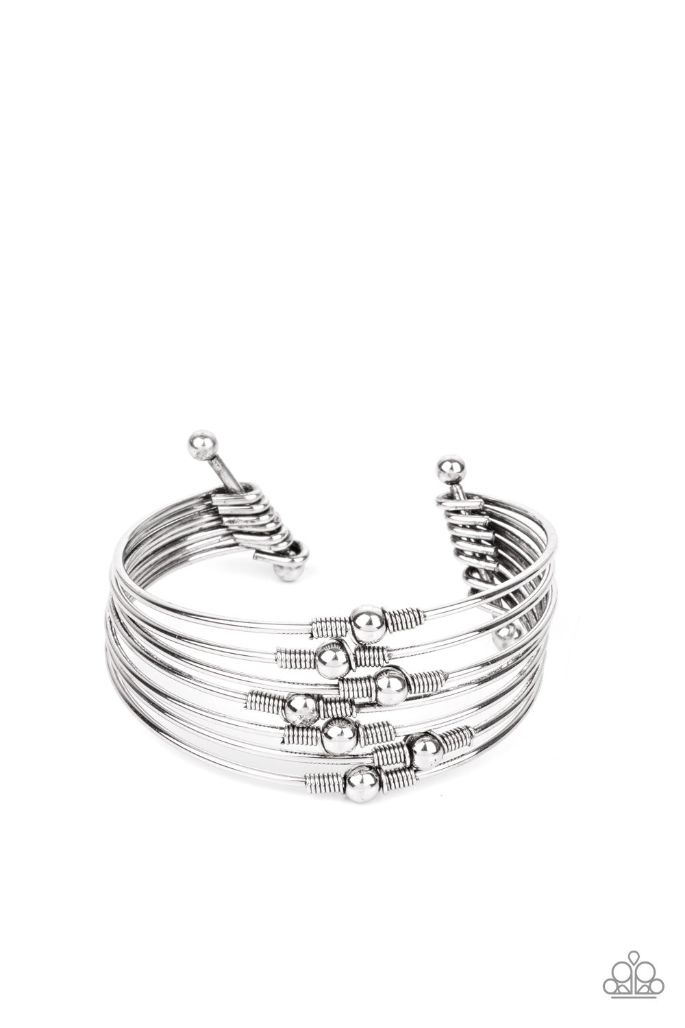 Industrial Intricacies - Silver Cuff Bracelet