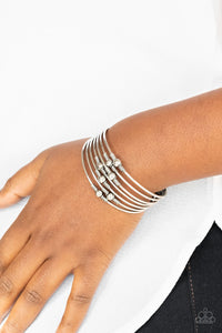 Industrial Intricacies - Silver Cuff Bracelet