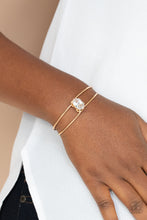 Load image into Gallery viewer, GLOW No Mercy - Gold Cuff Bracelet