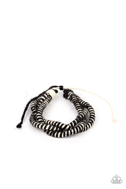 Island Endeavor - Black Sliding Knot Bracelet