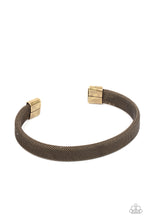 Load image into Gallery viewer, Quit MESHing around - Brass Cuff Bracelet