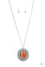 Load image into Gallery viewer, Oh My Medallion - Orange Necklace