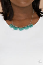 Load image into Gallery viewer, Mermaid Oasis - Blue Necklace