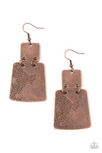 Load image into Gallery viewer, Tagging Along - Copper Earrings