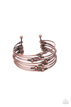 Load image into Gallery viewer, Industrial Intricacies - Copper Cuff Bracelet